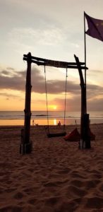 Bali Sonnenuntergang am Strand