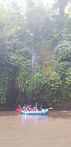 Bali Rafting Tour am Wasserfall